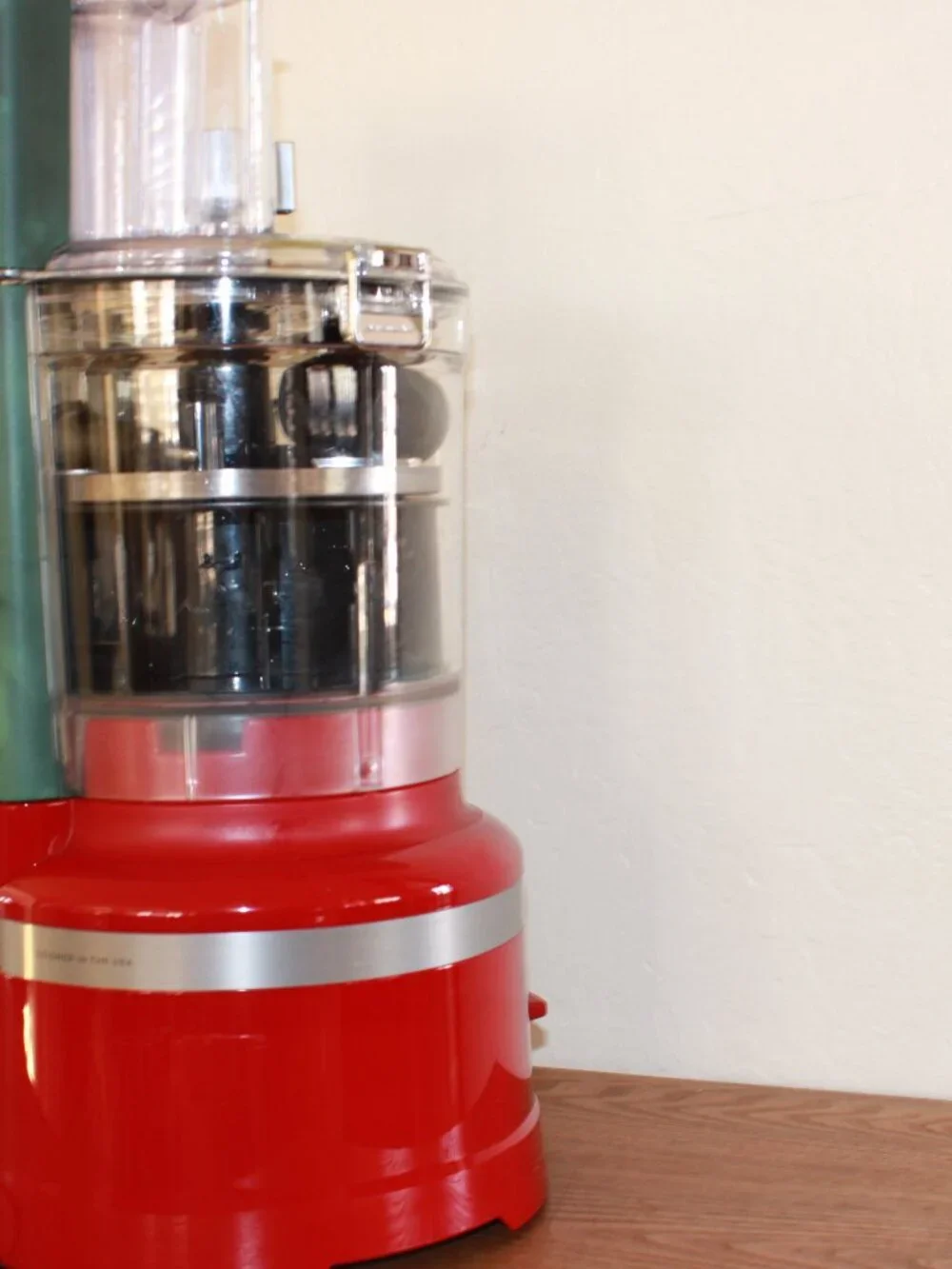 KitchenAid 7-Cup Food Processor Empire Red Complete Excellent Condition